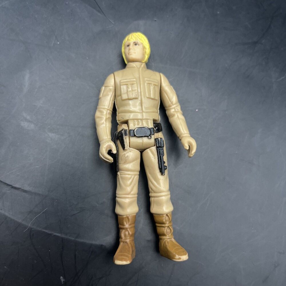 Vintage 1980 Star Wars Luke Skywalker Bespin Action Figure Kenner Hong Kong